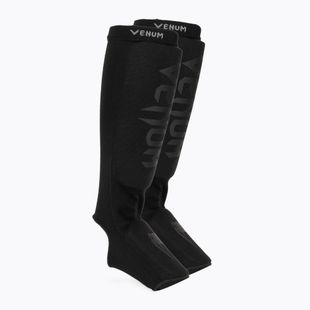 Parastinchi e protezioni per i piedi Venum Kontact Shin Guards black/black