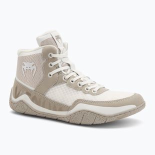 Stivali da boxe Venum Elite Wrestling beige/sabbia