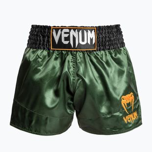 Pantaloncini da allenamento uomo Venum Classic Muay Thai green/gold/black