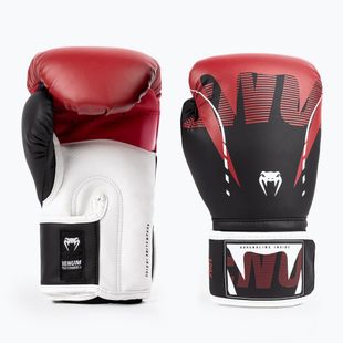 Venum Adrenaline Guanti da boxe nero/rosso
