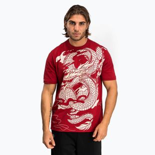 Maglietta Venum Dragon's Flight Uomo rosso ciliegia/bianco crema