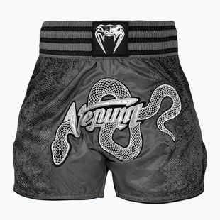 Pantaloncini da allenamento Venum Amazonia Muay Thai donna grigio scuro