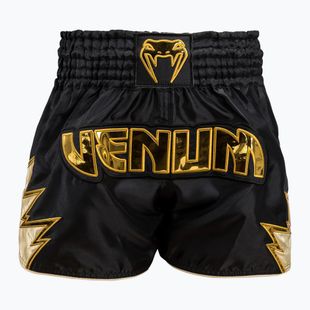 Pantaloncini da allenamento Venum Inferno Muay Thai uomo nero/oro