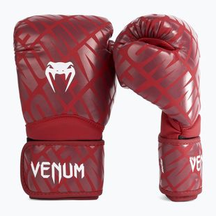 Venum Contender 1.5 XT Guanti da boxe per bambini bianco/bordeaux