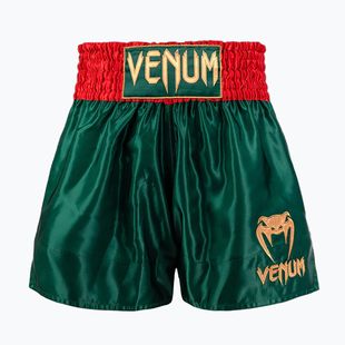 Pantaloncini da allenamento Venum Classic Muay Thai verde bosco profondo da uomo