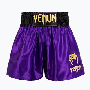 Pantaloncini da allenamento Venum Classic Muay Thai da uomo viola scuro