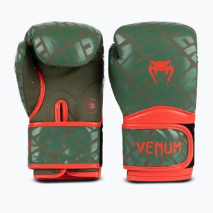 Guantoni da boxe per bambini Venum Contender 1.5 XT Kids army green