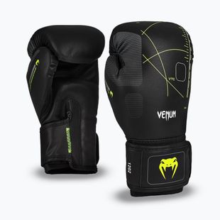 Guantoni da boxe Venum Training Camp 4.0 nero/verde scuro