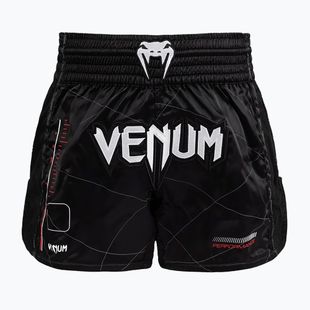 Pantaloncini da allenamento Venum Tactical XT Muay Thai da uomo nero/rosso fuoco