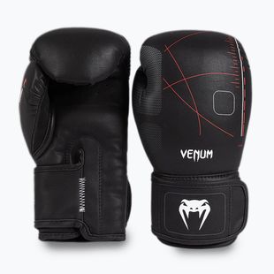 Guantoni da boxe Venum Tactical XT nero/rosso fuoco