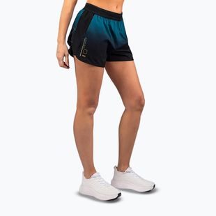 Pantaloncini da allenamento Venum Tactical XT nero verde foresta da donna