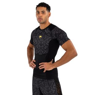 Venum x Ilia Topuria Uomo Unmatched Rashguard nero/oro