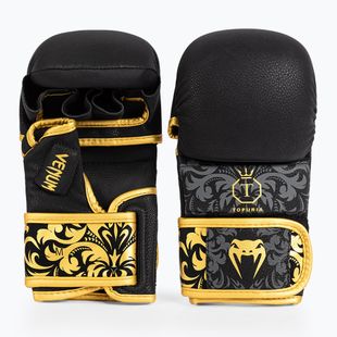 Venum x Ilia Topuria Guanti da sparring MMA Unmatched nero/oro