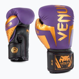 Guantoni da boxe Venum Elite viola scuro