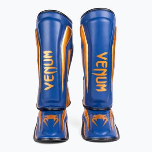 Venum Elite Standup Shin Guards protezioni per tibia e piede blu navy