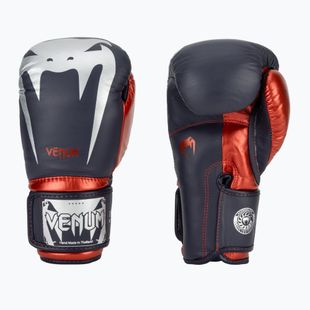 Venum Giant 3.0 guantoni da boxe blu navy/rosso