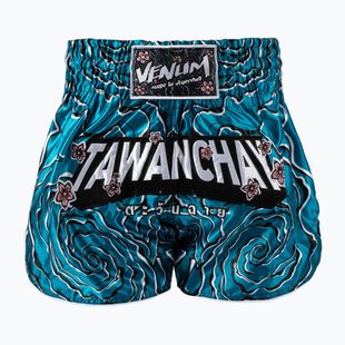 Pantaloncini da allenamento da uomo Venum X Tawanchay blue/white