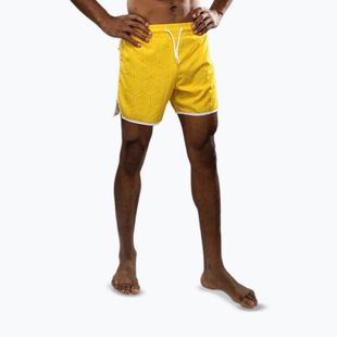 Pantaloncini da allenamento Venum Octane Board da uomo, giallo intenso