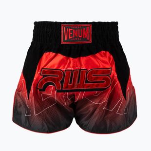 Pantaloncini da allenamento uomo Venum x RWS 2.0 Muay Thai black/red