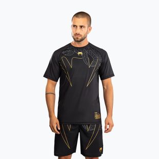 T-shirt da allenamento uomo Venum Serpenti Dry Tech black/silver/gold