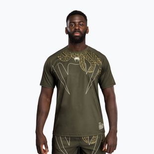 T-shirt uomo Venum Serpenti Dry Tech khaki/bronze/ivory