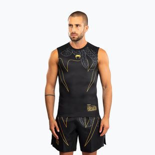 Rashguard uomo Venum Serpenti Rashguards smanicato black/silver/gold