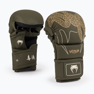 Guantoni da boxe Venum Serpenti Sparring khaki/bronze/ivory