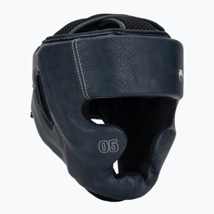 Casco da boxe Venum Impact Evo Scales Headgear midnight blue