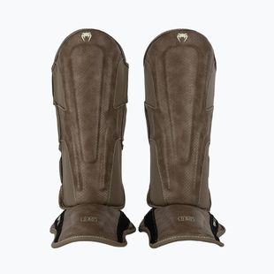 Paratibie e protezioni per i piedi Venum Impact Evo Scales Shinguards brown