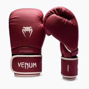 Guantoni da boxe Venum Contender 1.5 burgundy/sand