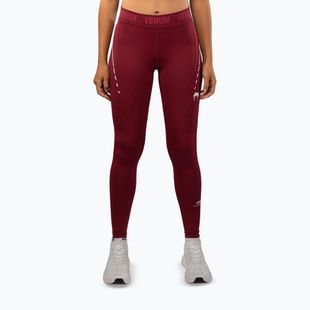 Leggings da allenamento donna Venum Adrenaline burgundy/pink