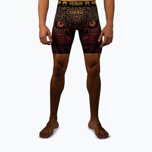 Pantaloncini da allenamento uomo Venum Quetzal Fury Vale Tudo black/fury red/tangerine