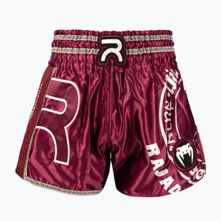 Pantaloncini da allenamento da uomo Venum x Rajadamnern Muay Thai burgundy