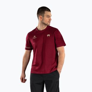 T-shirt uomo Venum x Rajadamnern burgundy