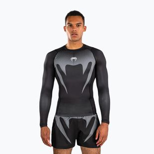 Rashguard a maniche lunghe da uomo Venum No Gi Rashguards black/silver grey