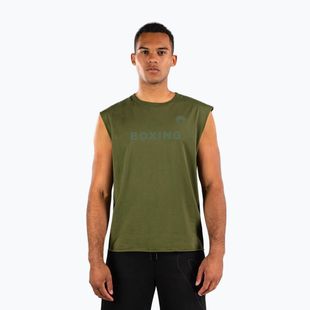 T-shirt uomo Venum Boxing VT Sleeveless military green