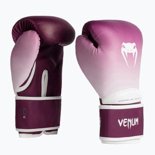 Guantoni da boxe donna Venum Iris Boxing plum/white