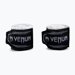 Bende da boxe Venum Bats Night Handwraps 250 cm black/white