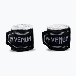Fasce da boxe Venum Bats Night Handwraps 400 cm black/white