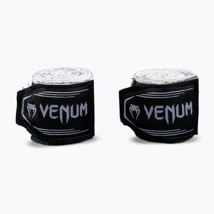 Bende da boxe Venum Bats Night Fasce per le mani 450 cm black/white