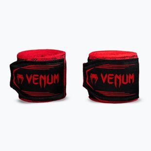 Fasce da boxe Venum Tartan Handwraps 450 cm Fury Red