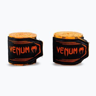 Bende da boxe Venum Tartan Handwraps 400 cm pumpkin