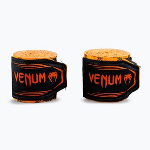 Bende da boxe Venum Tartan Handwraps 450 cm pumpkin