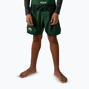 Pantaloncini da allenamento per bambini Venum Attack Kids Fightshorts forest green/off white