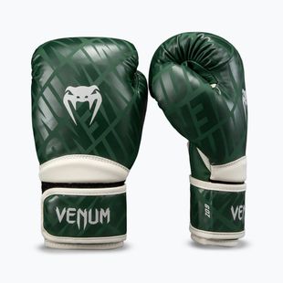 Guantoni da boxe per bambini Venum Contender 1.5 XT Kids forest green/off white