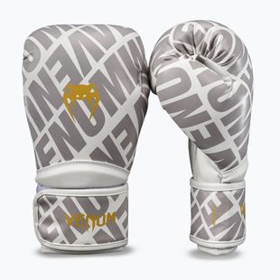 Guantoni da boxe Venum Contender 1.5 XT 3D Boxing white/gold