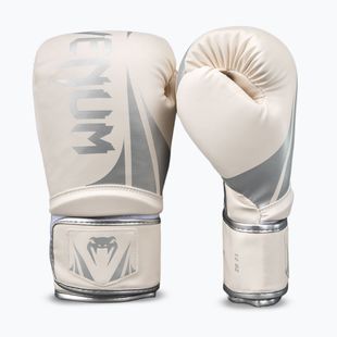 Guantoni da boxe Venum Challenger 2.5 Boxing white/silver