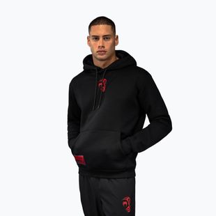 Felpa uomo Venum x Mike Tyson Tiger Hoodie deep black/intense red