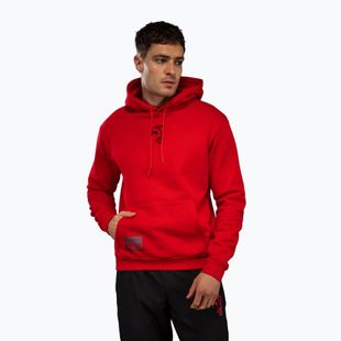 Felpa con cappuccio uomo Venum x Mike Tyson Tiger Hoodie intense red/deep black