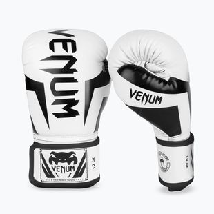 Guantoni da boxe Venum Elite white/black